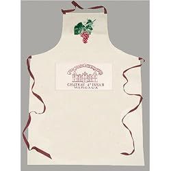 Chateau D'Issan Margaux label canvas Sommelier Wine Steward Apron French