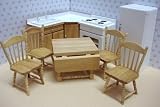 Review Alberon  / Dolls House Kitchen 9 piece pine style