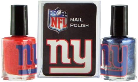 NFL New York Giants Two-Pack Team Colored Nail Polish