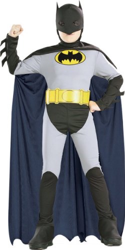  Authentic Batman Child Costume - Medium