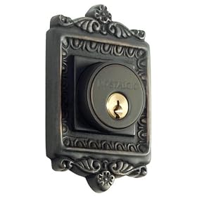 Nostalgic Warehouse BN60-EADDB-OB Egg and Dart Deadbolt, Single Cylinder, Oil Rubbed... by Nostalgic Warehouse