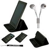 Black Premium Durable Leather Cover Sleeve Carrying Case can easily be conv ....