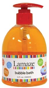 Lamaze Bubble Bath 16 oz - orange - made with organic ingrediets