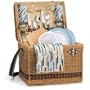 Yellowstone Driftwood Basket Picnic Picnic Baskets