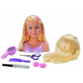 Zapf Creation My Model Professional Magic Hair Styling Head Blonde, 23 cm (774441)
