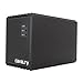 Cavalry 2 Bay eSATA + USB 2.0 RAID External Enclosure, RAID 0, RAID 1 EN-CADA2B-ZB01 (Black)