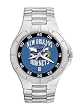 New Orleans Hornets Mens Pro Ii Sterling Silver Bracelet Watch
