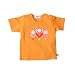 Zutano Screen Short-Sleeve T-Shirt - Front Lawn Orange, 0-6 months