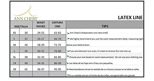 ann chery women's faja deportiva workout waist cincher