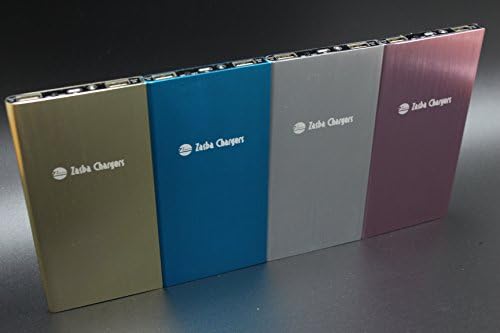 BLACK FRIDAY SALE!!! Premium Portable Charger Zasba® Grand 10,000mAh, No More Losing Charge Ever Again! Keep In Touch Wherever You Are! Ultra Thin Brushed Metal Battery Charger with Dual USB Ports, Very Rapid Charging, High Capacity, Li-Polymer Battery, Charges All Iphones and Samsungs, All Smartphones, Tablets, Digital Cameras, Xbox, Playstation, etc. (Silver)