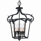 Royce Lighting RC2195/4HALLORB Stalton Four-Light Chandelier Oil Rubbed Bronze
