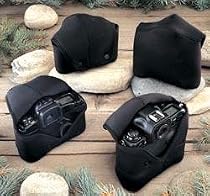 Op/Tech Soft Pouch Case for Digital Cameras - Black - #D-Midsize