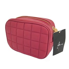 BCBG Max Azria Mona Cosmetics Case in Cinnaberry