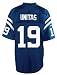 Reebok Johnny Unitas #19 Baltimore Colts Youth Royal NFL Replithentic (S=8)