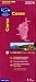 IGN Road Map to Corse (Corsica) France Scale 1:250,000