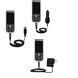Deluxe Kit for the Qtek 8310 includes a USB cable with Car and Wall Charger - Gomadic Brand w/ TipExchange Technology