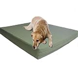 XXL Extra Large Waterproof 55"X37"X4" Orthopedic Memory Foam Pad Pet Dog Bed with Tough External Canvas cover