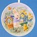 Keeping a Secret Collector's Plate Easter 3rd in Series 1996 Easter Hallmark Ornament...