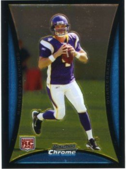 John David Booty Minnesota Vikings 2008 Bowman Chrome #BC56 Rookie Football Card