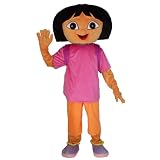 Wholesale Price Dora Adult Mascot Costume Fancy Dress Special Discount