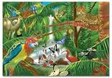  : Melissa & Doug 0200 pc Rainforest Cardboard Jigsaw