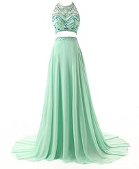 Sexy Chiffon Beaded Evening Dress/Homecoming Dress/Bridesmaid Dress/Prom Dress 