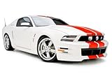 IMAGE OF 3dCarbon 691613 10-12 Ford Mustang Boy Racer 4pc Ground Effects Body Kit - Unpainted