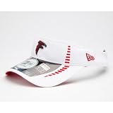 NFL Unisex Adult Atlanta Falcons Training Camp Visor (White, One Size Fits All)