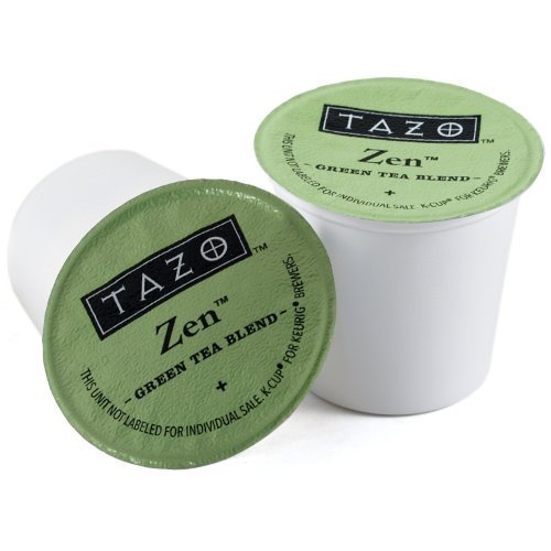 Starbucks Tazo Tea * Zen * Green Tea, 3 Boxes of 16 KCups for Keurig