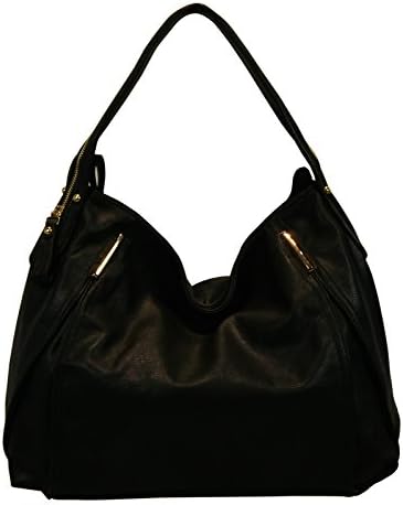 Fraless Collection Two Front Pocket with Huge Inside Space Classic Hobo Handbag