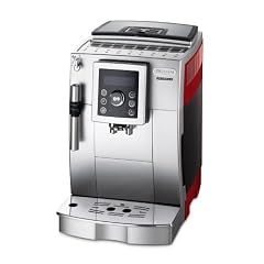 DeLonghi ECAM 23420 SR Kaffeevollautomat Cappuccino mit spezieller Cappuccino Aufsch�umd�se, silber rot
