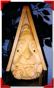 Gnome Birdhouse - Gambler