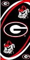 Georgia Bulldogs Fiber Reactive Pool/Beach/Bath Towel (Team Color)