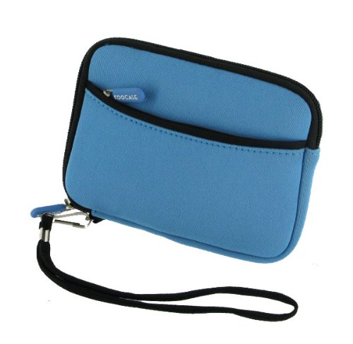 rooCASE SLV2 Neoprene Sleeve (Berry Blue) Carrying Case for iomega 256GB External SSD Flash Drive Superspeed USB 3.0 35143 Black