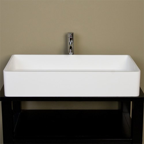 Cosima Rectangular Resin Vessel Matte Finish