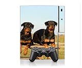 Rottweilers Design PS3 Playstation 3 Body Protector Skin Decal Sticker