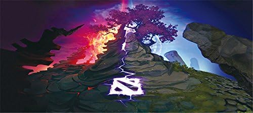Dota2 Warcraft Non-Slip Neoprene Gaming Mouse Mat / Pad,900mm X 300mm X 3mm Water Resistant Rubber