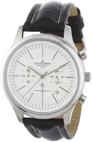 Jacques Lemans Herren-Armbanduhr XL Chronograph 