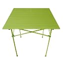 Table in a Bag TA2727G Tall Aluminum Portable Table with Carrying Bag, Green