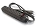 C2G 29300 6-Outlet Power Strip with Surge Suppressor, Black