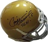 Paul Hornung signed Notre Dame Authentic Mini Helmet 56H