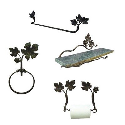 Quiescence Vineyard-5 Vineyard 5-Piece Bathroom Accessory Set