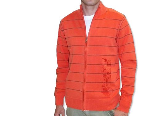 GIN TONIC Cardigan in Orange -