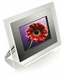 Aiptek Picasso Digitaler Bilderrahmen (7" Display, widescreen, Videofunktion) silber
