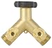 Tools & Hardware : Gilmour Brass High Flow Connector, #13HF