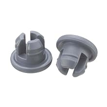 Wheaton W224100-202 Rubber 20mm Stopper with 3-Leg Lyophilization, Gray Chlorobutyl/46 (Case of 1000)