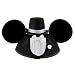 Disney Mickey Mouse Ears Groom Hat With Tail