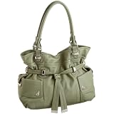 B. MAKOWSKY Eden Shopper,Sage,one size