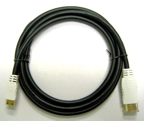 PROFESSIONAL 6 ft Canon VIXIA HF S21 Mini 1.4 HDMI to HDMI cable for your HD Camcorder/Video Camera! (240Hz Type A to C)