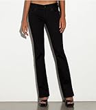 G by GUESS Trixie Tux Straight Leg Jean - Black Was, BLACK (26)